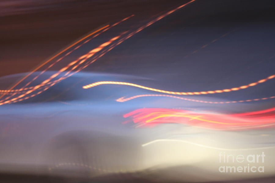 Lights Photograph - Fast Car by Taylor Webb
