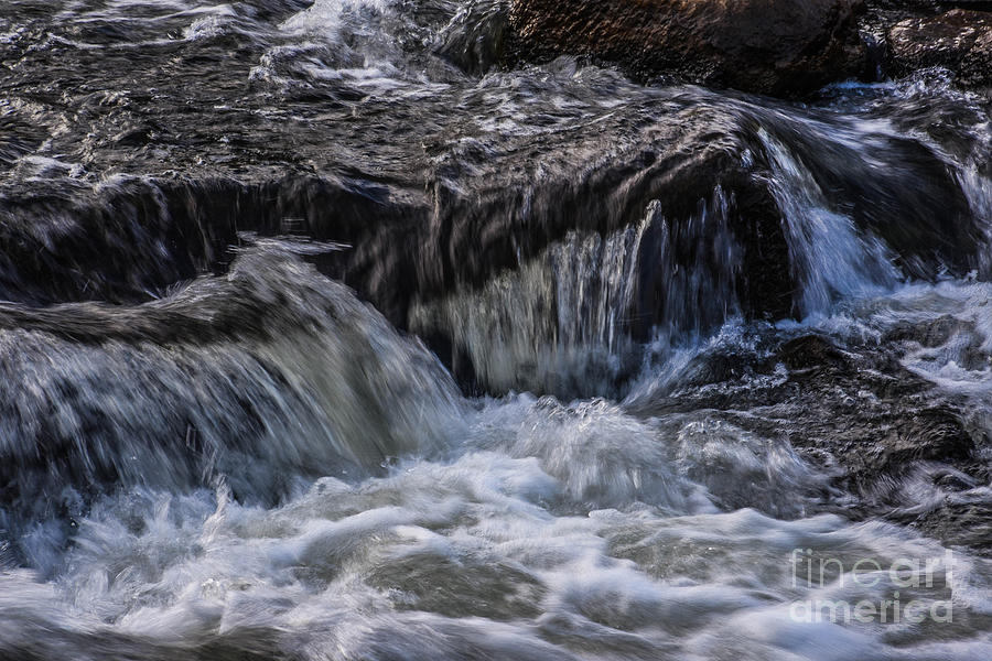 Fast Falling Water Photograph by Grace Grogan