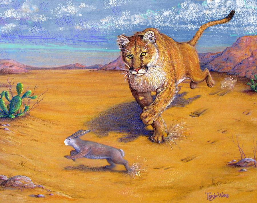 Wildlife Painting - Fast Food by Tanja Ware