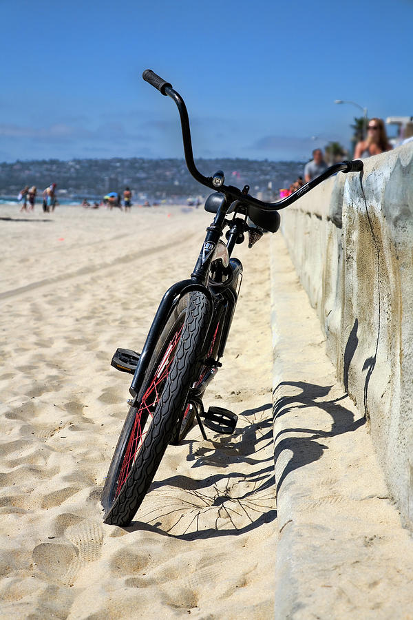 San Diego Photograph - Fat Tire - Color by Peter Tellone