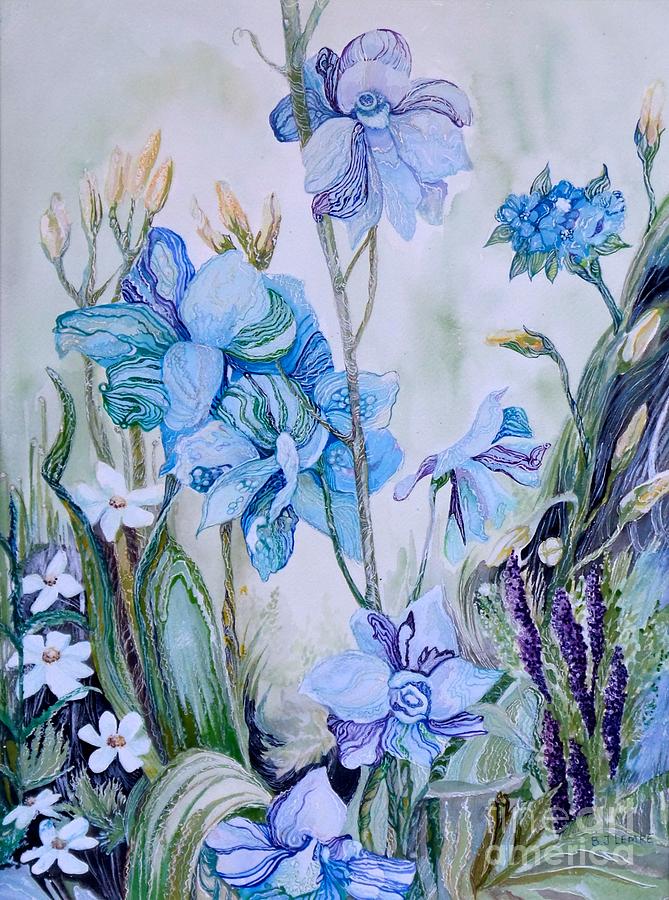 fatasy Garden Painting by Beke Lemke - Fine Art America