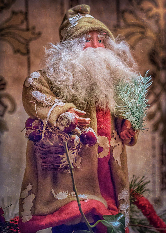 Father Christmas Photograph by Susan Rissi Tregoning