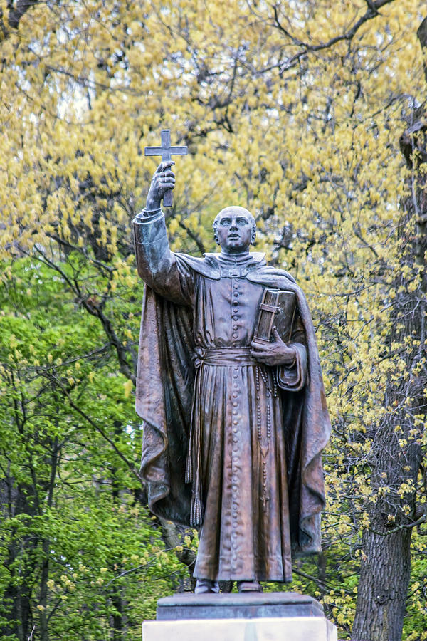 Father Marquette Photograph by DiDesigns Graphics