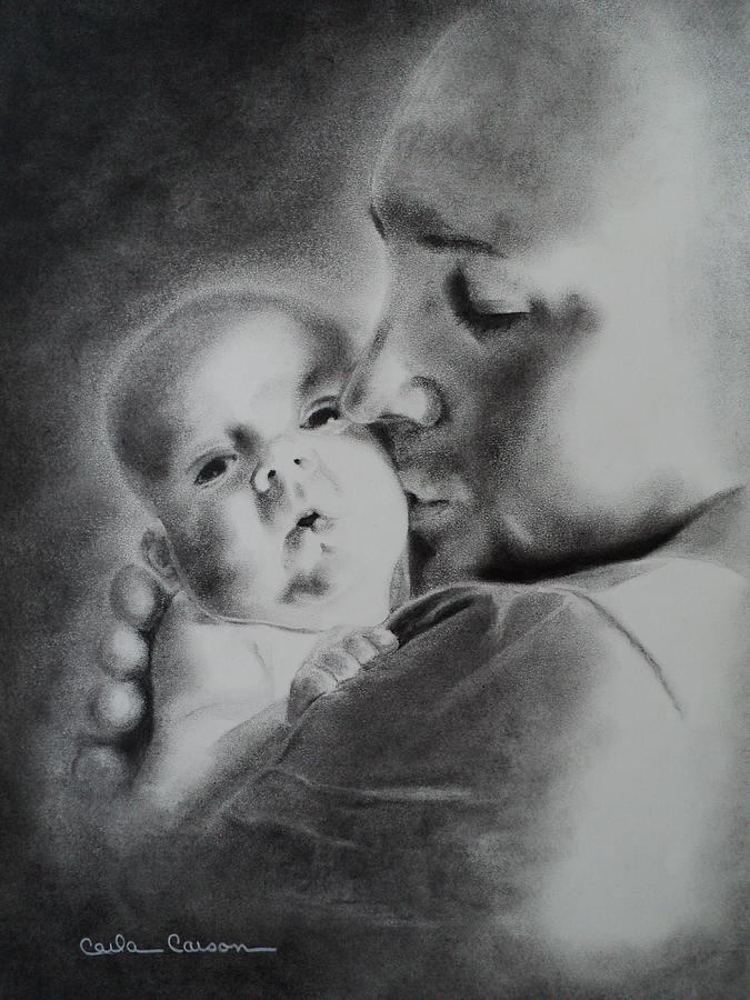 Father n Son Drawing by Carla Carson