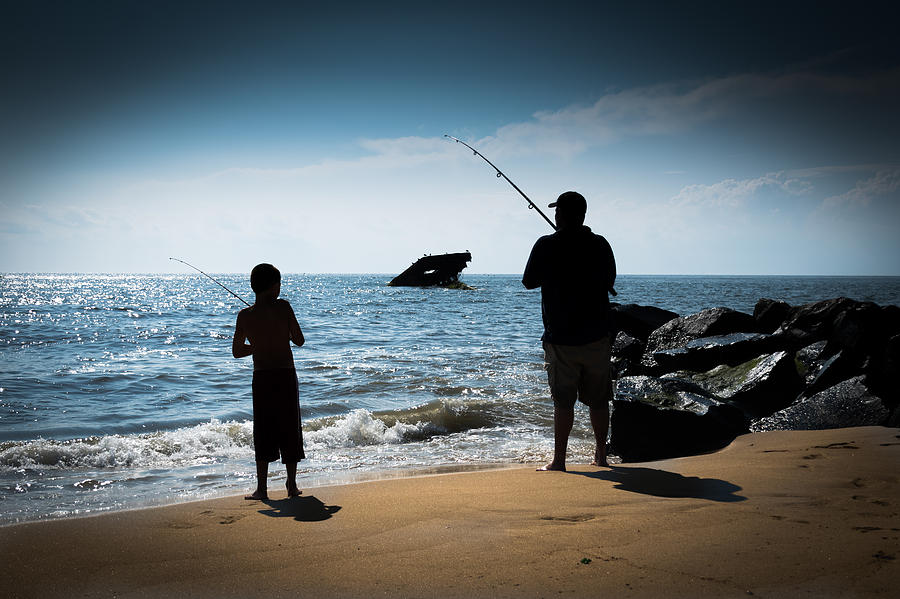 Father Son Time Photograph By John Prause - Pixels