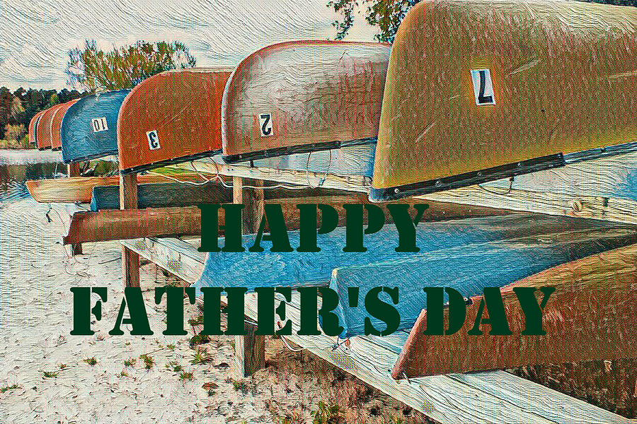 Fathers Day Photograph - Fathers Day Card by Selena Lorraine