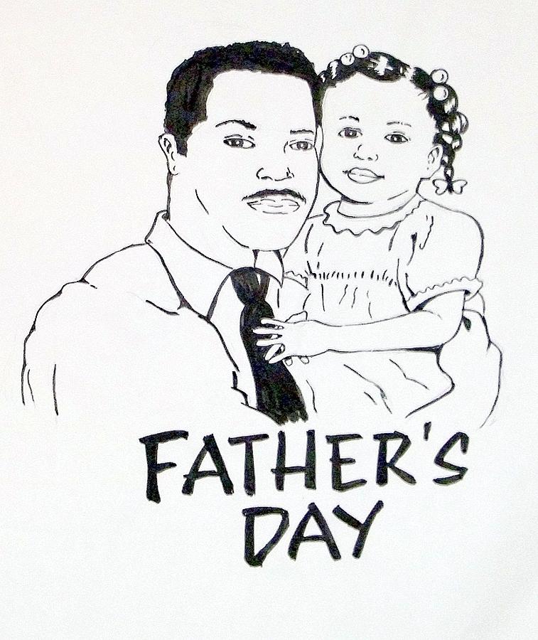 Fathers Day Painting by G Cuffia