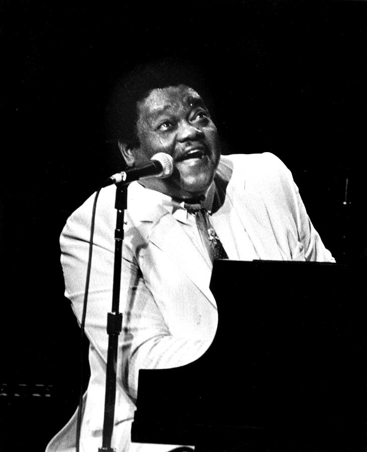 Fats Domino Photograph - Fats by Mike Flynn