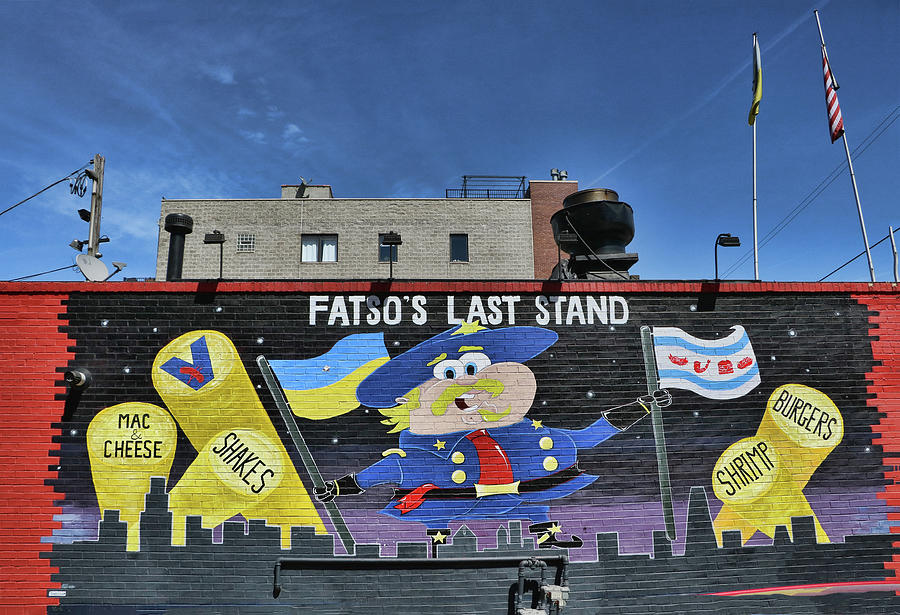 Chicago Photograph - Fatsos Last Stand # 2 - Chicago by Allen Beatty