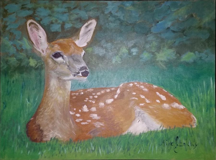 Fauna Painting by Mike Jenkins