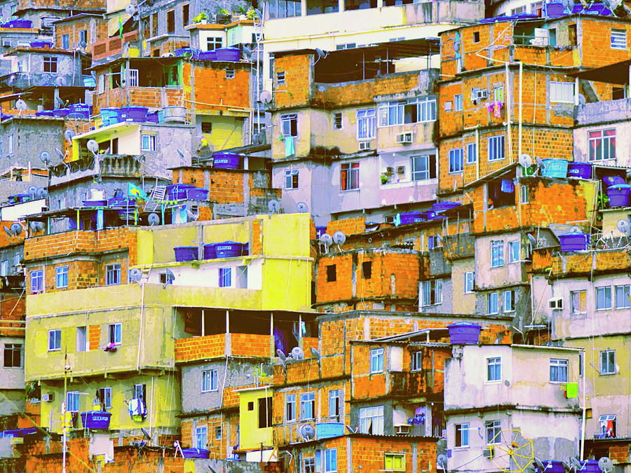Favela 1 Photograph by Dominic Piperata