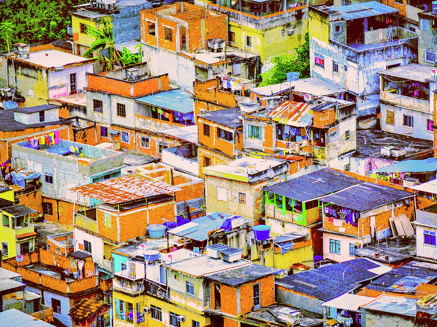 Favela 2 Photograph by Dominic Piperata