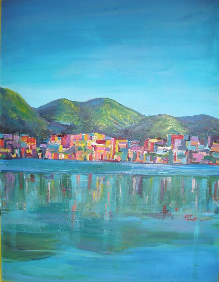 Favela Painting by Patricia Maguire