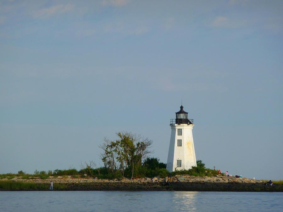 Fayerweather Lighthouse Photograph by Margie Avellino