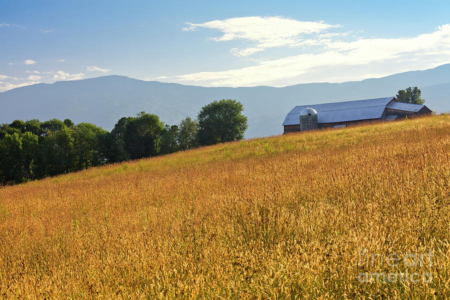 Fayston Vermont Countryside Photograph by Alan L Graham