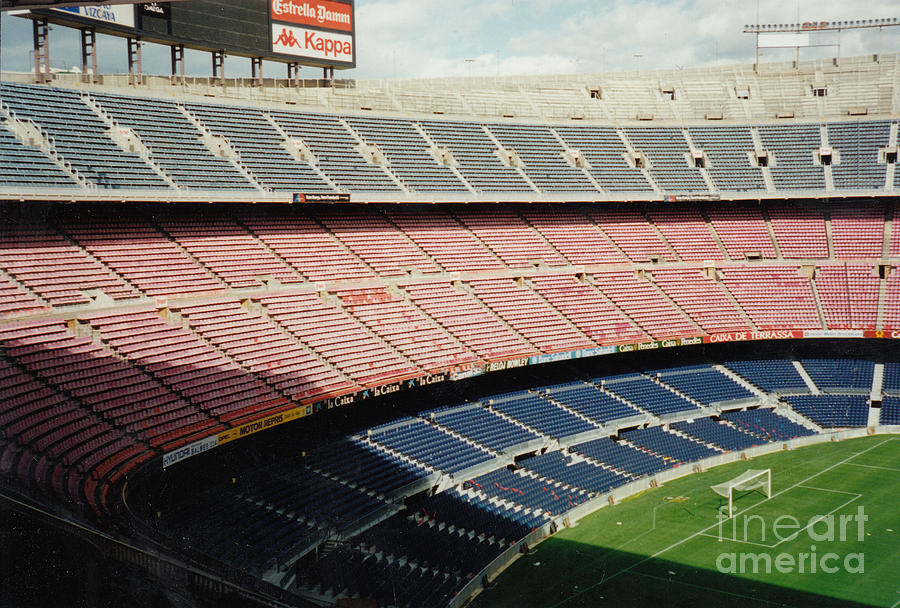FC Barcelona - Camp Nou - North End Photograph by Legendary Football Grounds
