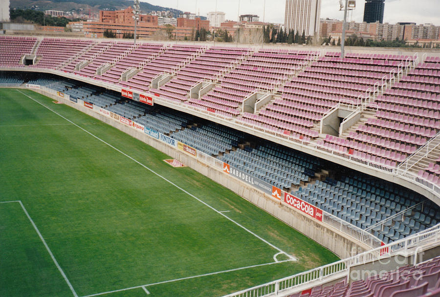 FC Barcelona - Mini Estadi - East Side Photograph by Legendary Football Grounds