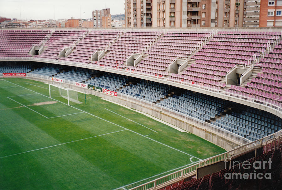 FC Barcelona - Mini Estadi - South End Photograph by Legendary Football Grounds