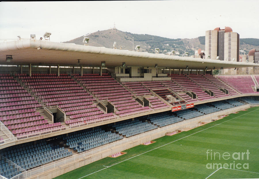 FC Barcelona - Mini Estadi - West Side Photograph by Legendary Football Grounds