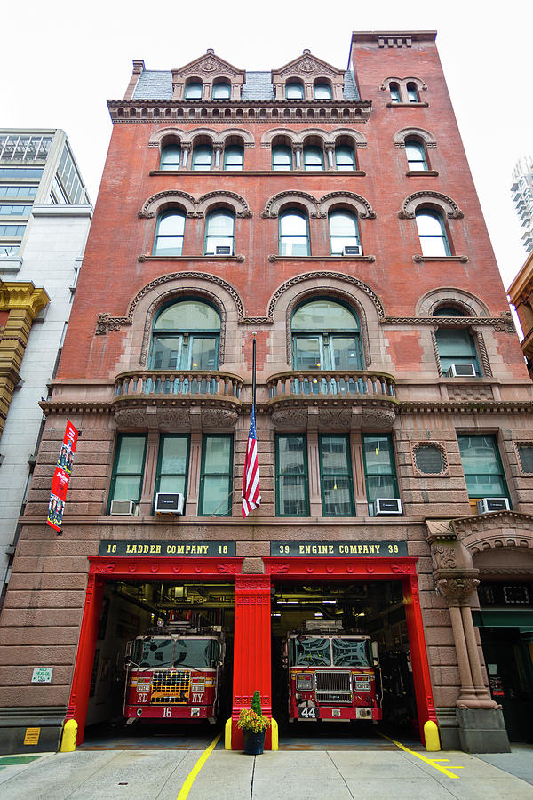 FDNY Firehouse Photograph by Brian Knott Photography