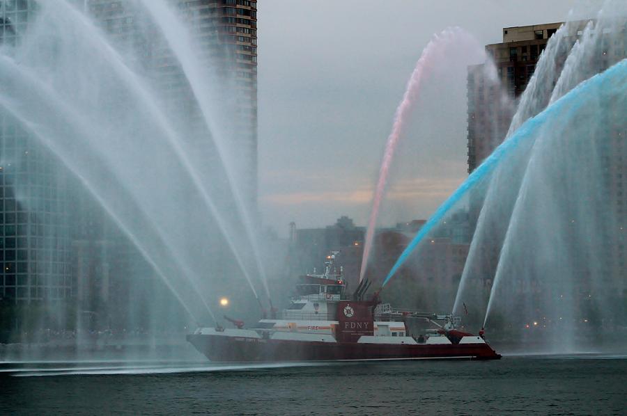 FDNY Spray Show Photograph by Catie Canetti