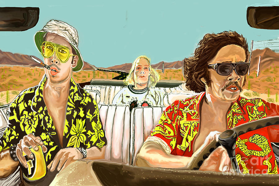 Fear And Loathing Mixed Media - Fear And Loathing by Johnee Fullerton