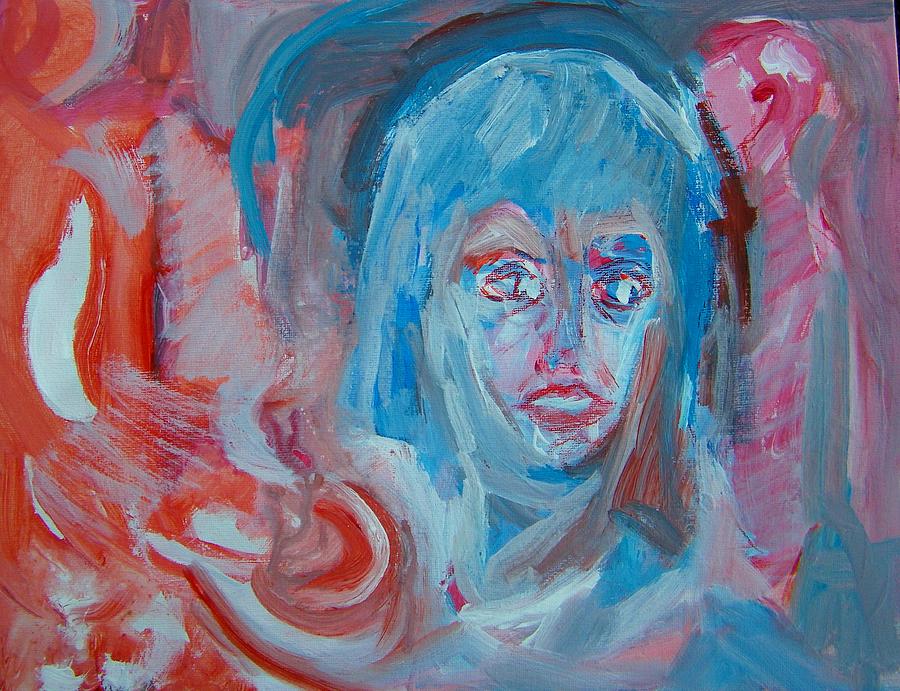 Fear When Dying Too Young Painting by Judith Redman