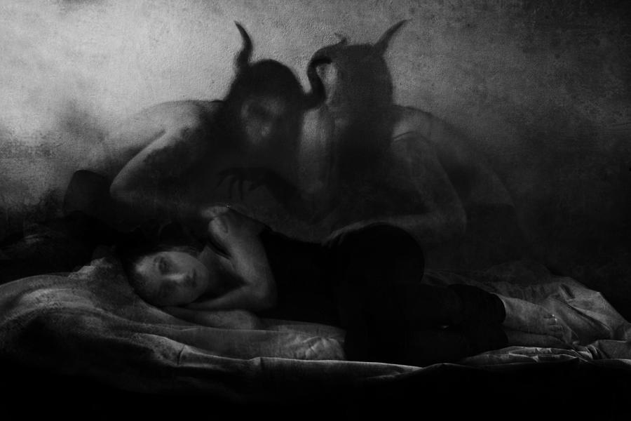 Incubus Photograph - Feast by Cambion Art