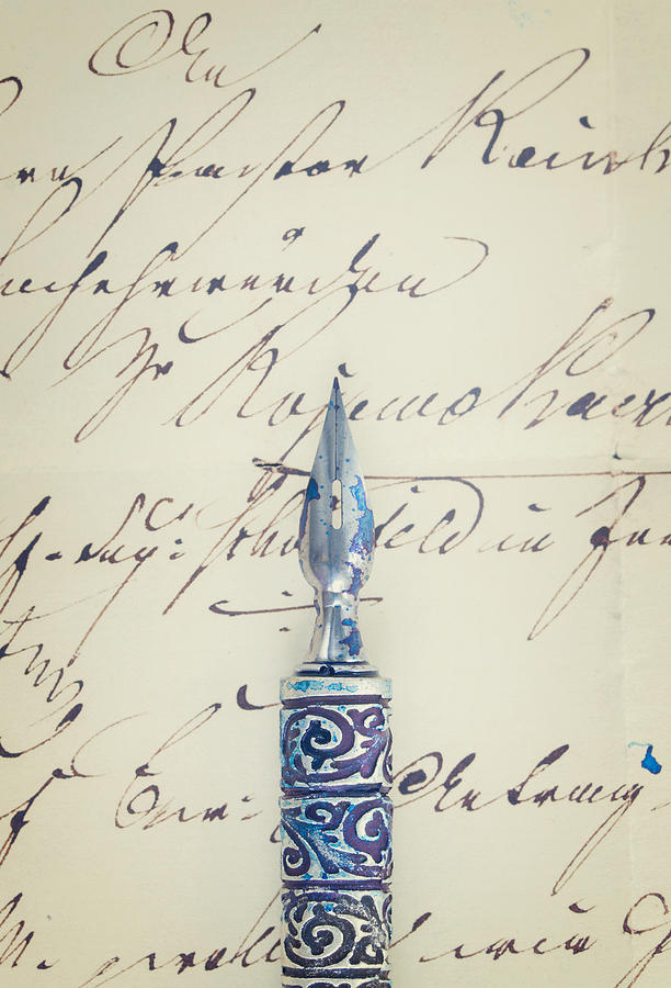 Feather Pen and Letter Photograph by Anastasy Yarmolovich