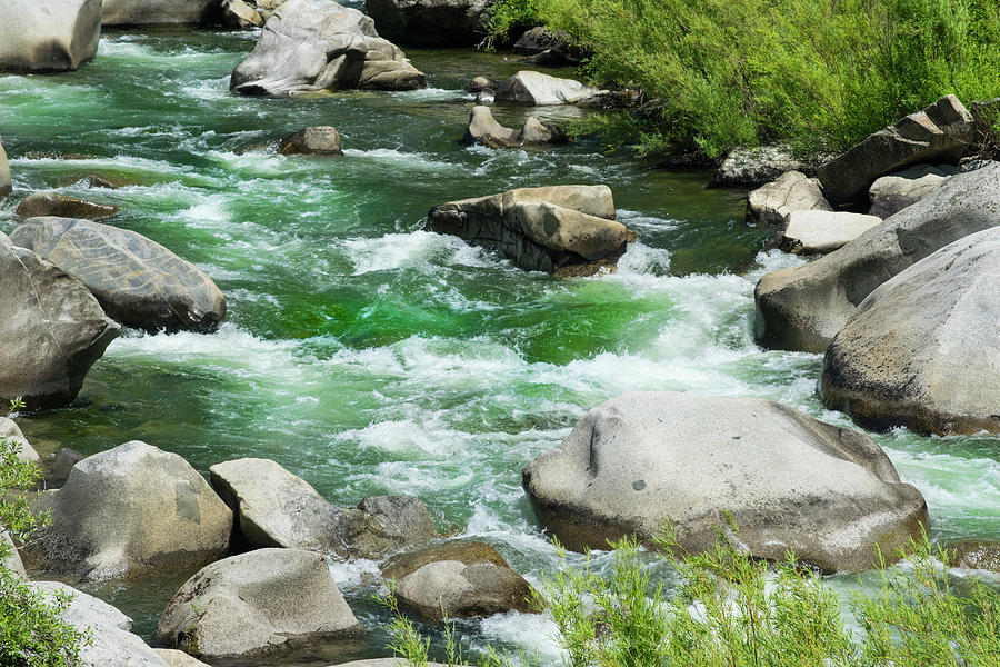 Feather River Photograph - Feather River Rapids by Frank Wilson