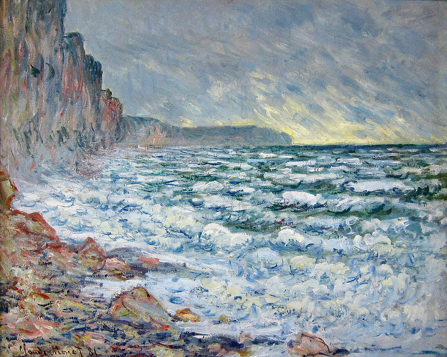 Fecamp, Seaside Painting by Claude Monet