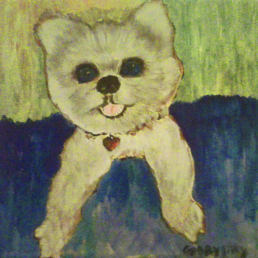 Fed Ex Doggie Painting by Gabby Tary