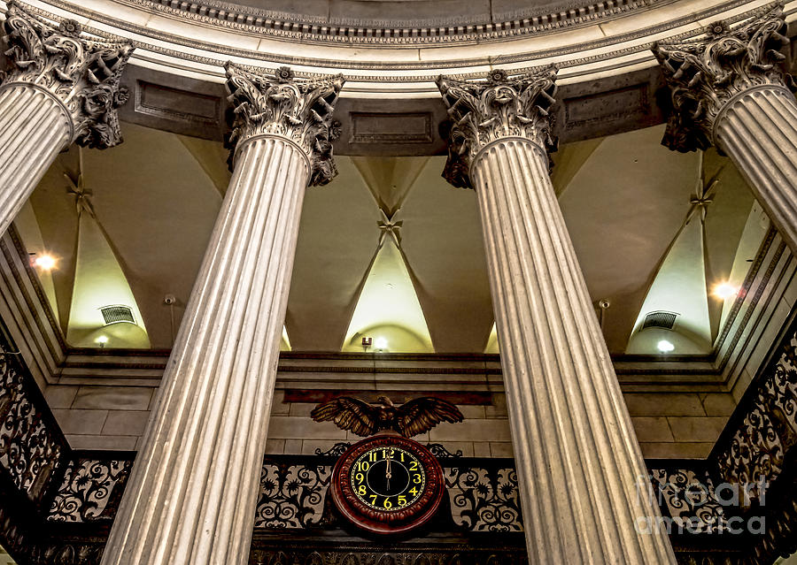 Architecture Photograph - Federal Hall by James Aiken