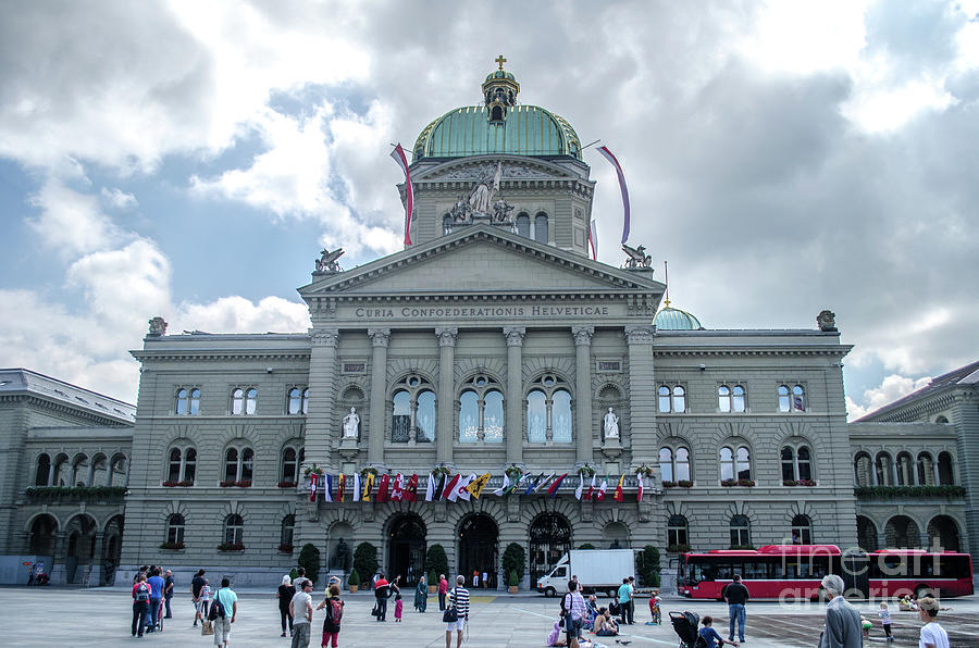 Federal Palace in Bern Photograph by Michelle Meenawong