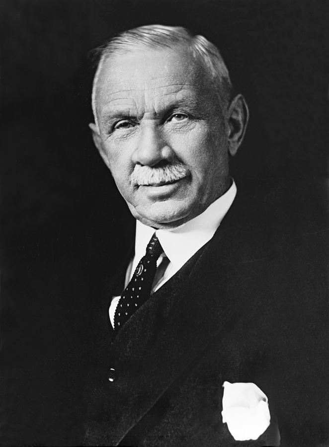 Federal Reserve Banker Photograph by Underwood Archives