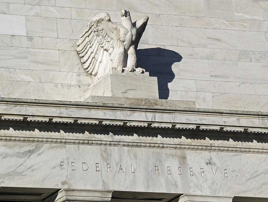 Federal Reserve Eagle Detail Washington DC Photograph by Brendan Reals ...