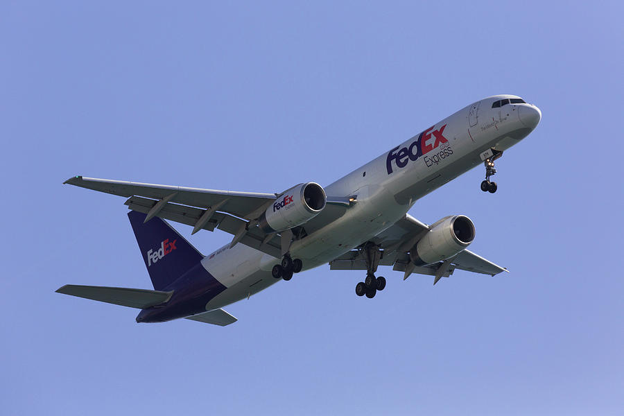 FedEx 757  Photograph by John Daly