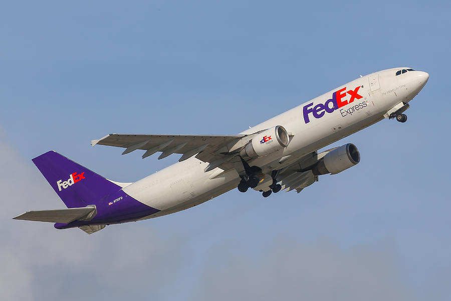 Aviation Photograph - FedEx Airplane by Dart Humeston