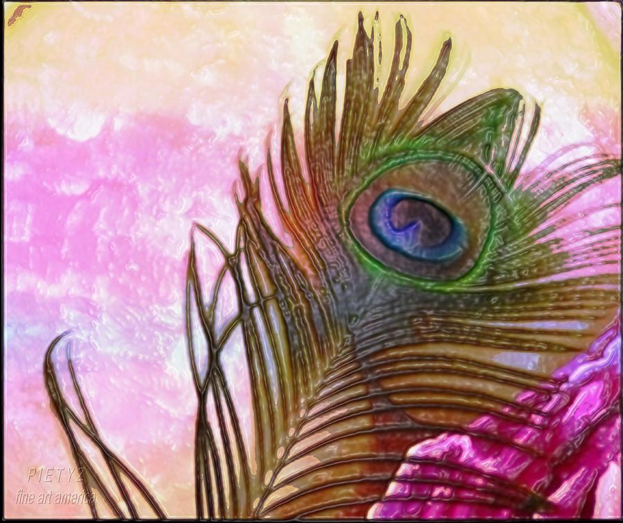 Feel of Peacock Digital Art by Piety Dsilva