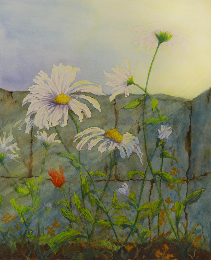Decor Painting - Feelin Like a Different Daisy by Lisa Gibson Art Decor Painting - Feelin Like a Different Daisy by Lisa Gibson Art