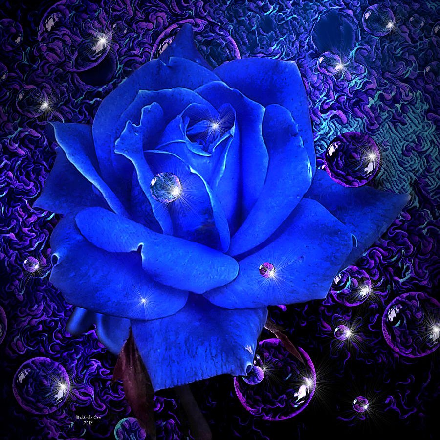 Feeling Blue Digital Art by Artful Oasis
