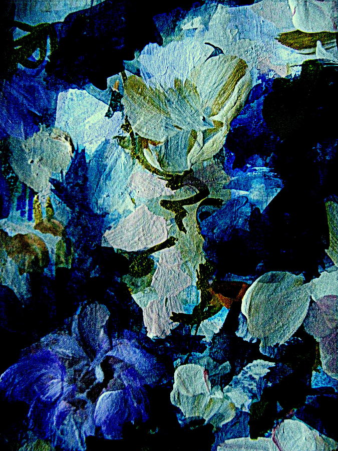 Feeling Blue Painting by Nancy Kane Chapman