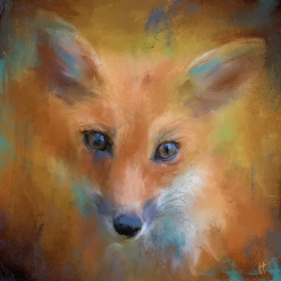 Abstract Painting - Feeling Foxy by Jai Johnson