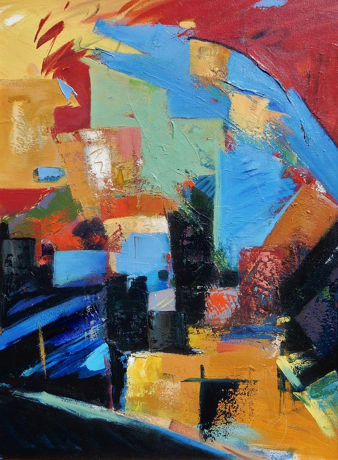 Abstract Painting - Feeling of Place by Gary Coleman