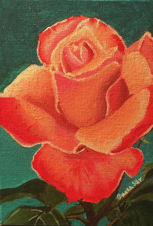 Feeling Rosy Painting by Queen Gardner
