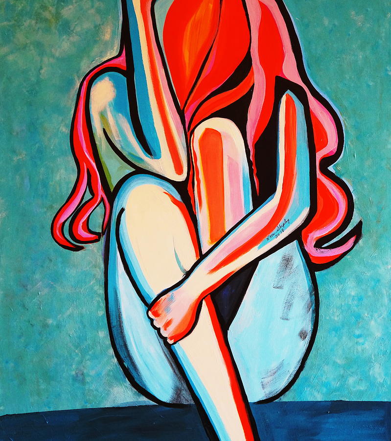 Feeling Sassy Painting by Nora Shepley