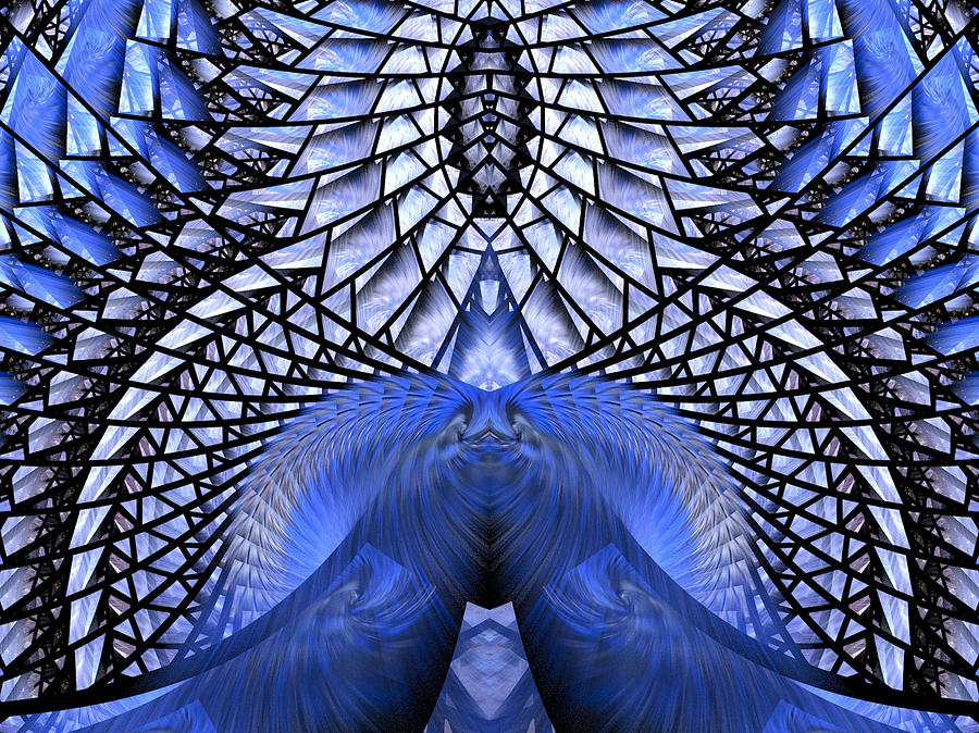Feeling so Blue Digital Art by Amorina Ashton