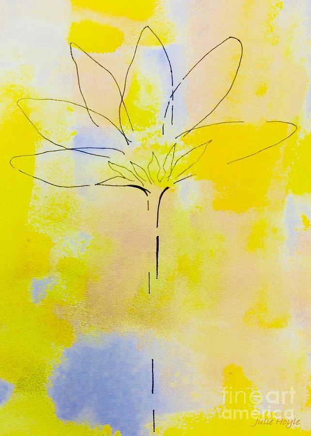 Feeling Zen Painting by Julie Hoyle