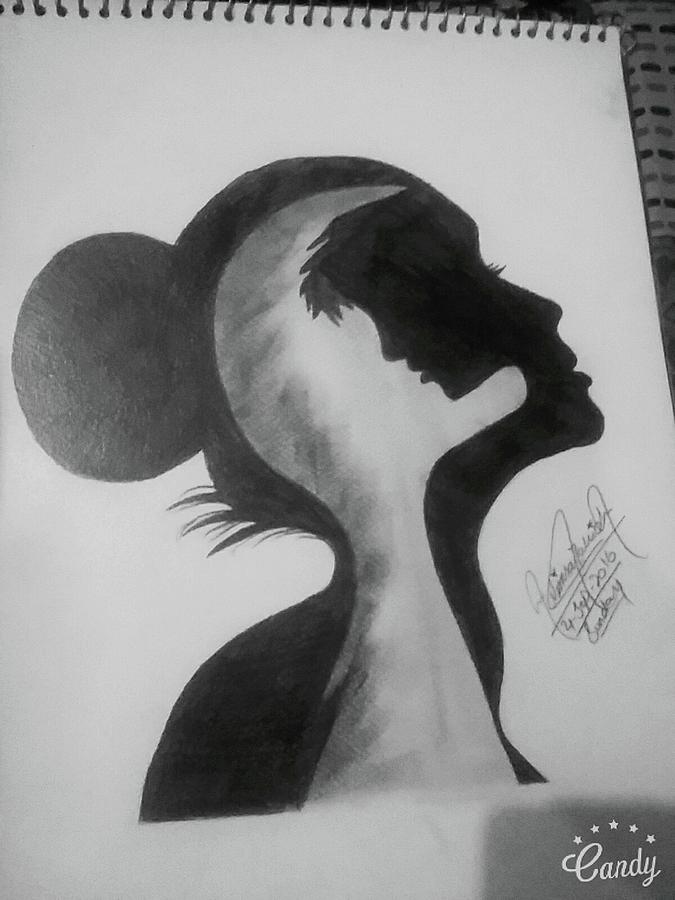 Feelings Drawing by Nimra Zahid