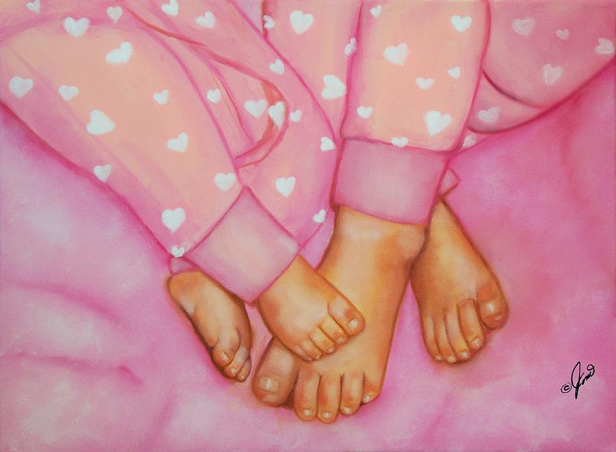 Feet Fete Painting by Joni McPherson
